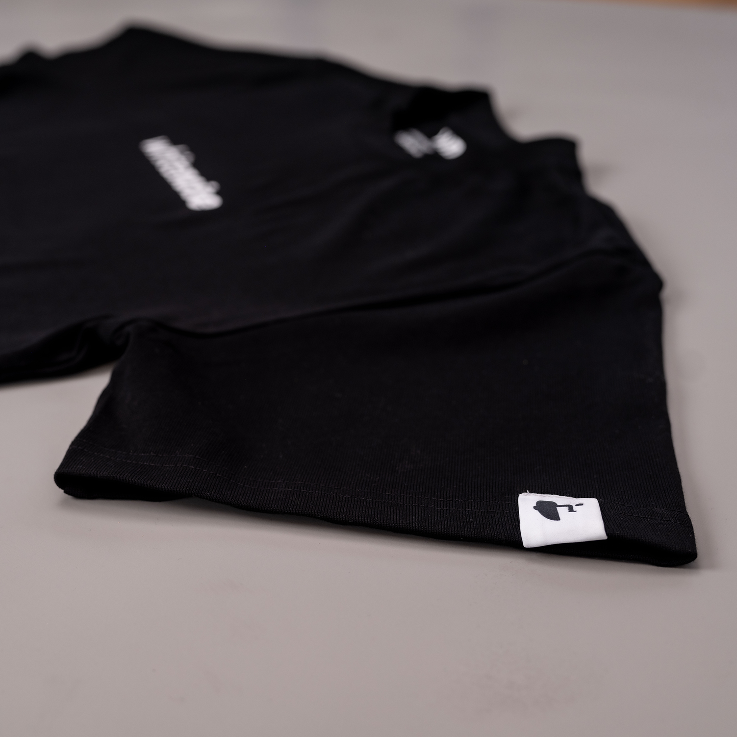 Text Logo Black Tee - Pre Order