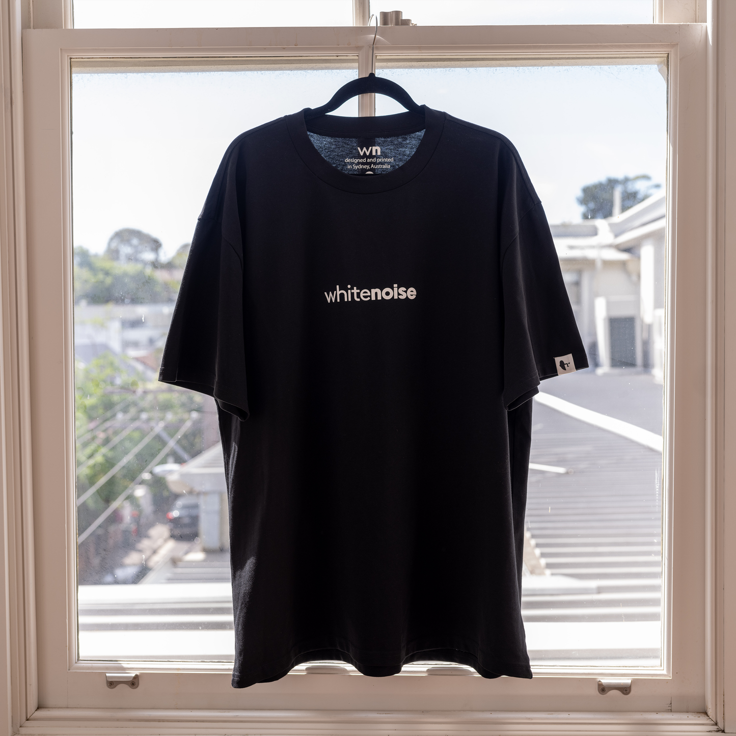 Text Logo Black Tee - Pre Order