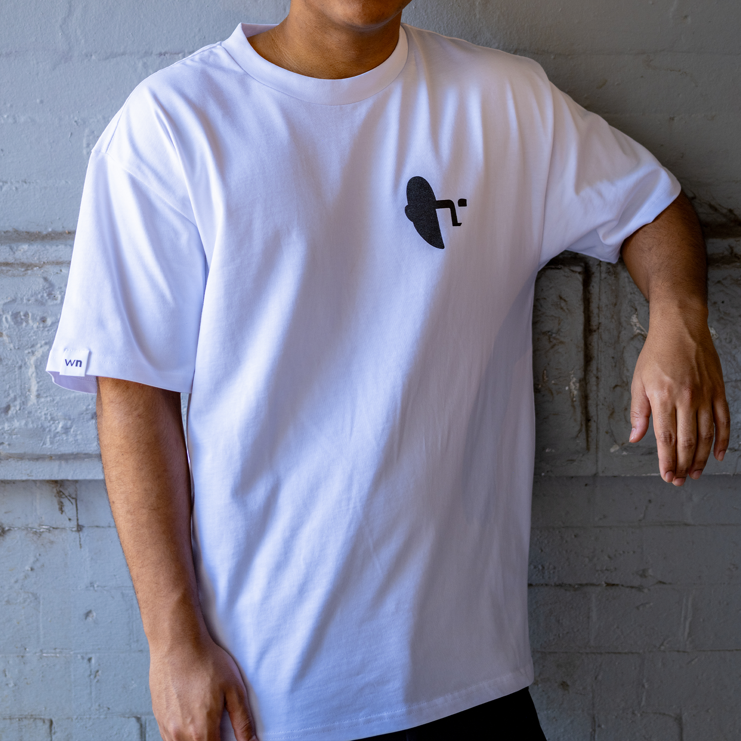 Head Logo White Tee