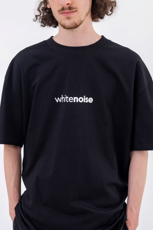 Text Logo Black Tee