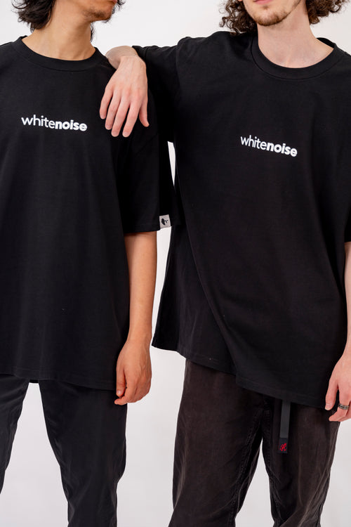 Text Logo Black Tee