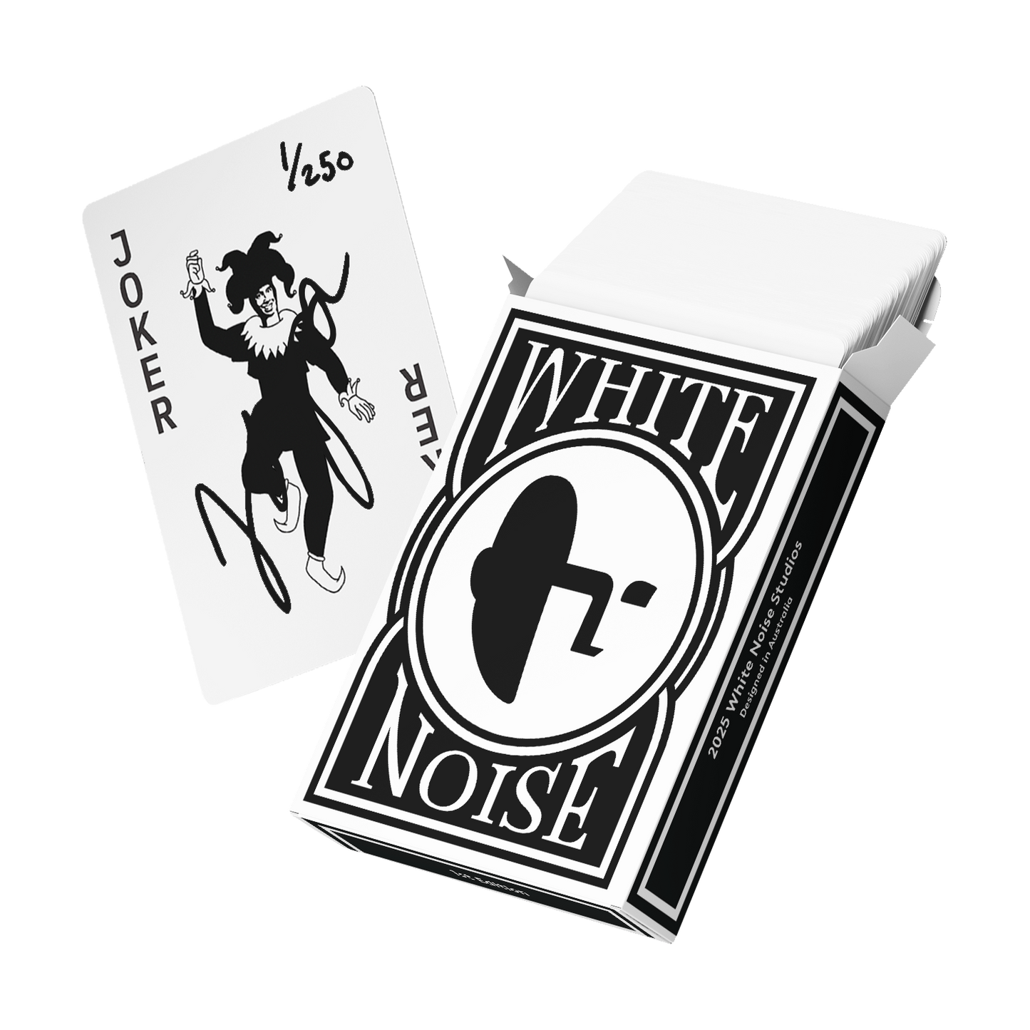 White Noise Playing Cards