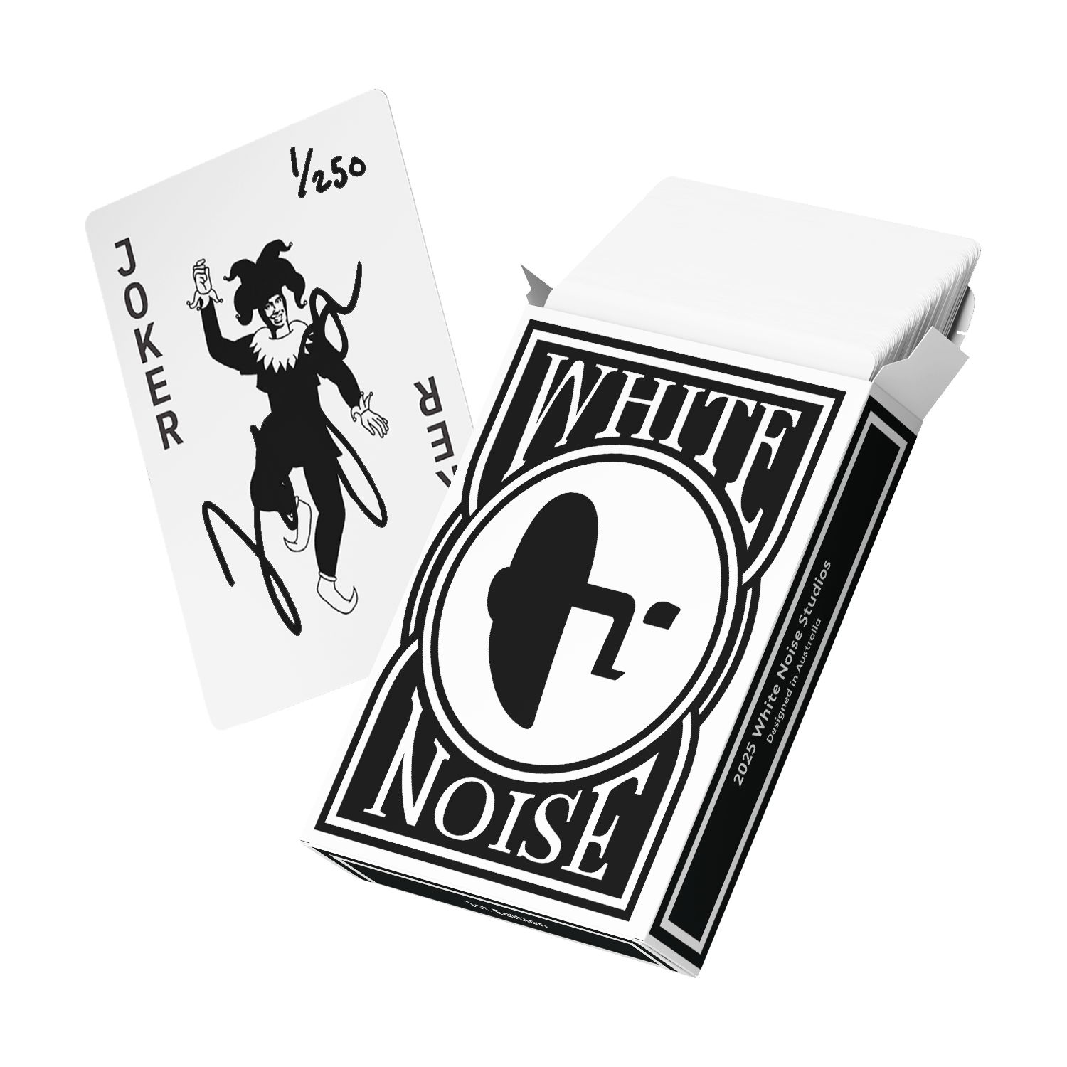 White Noise Playing Cards