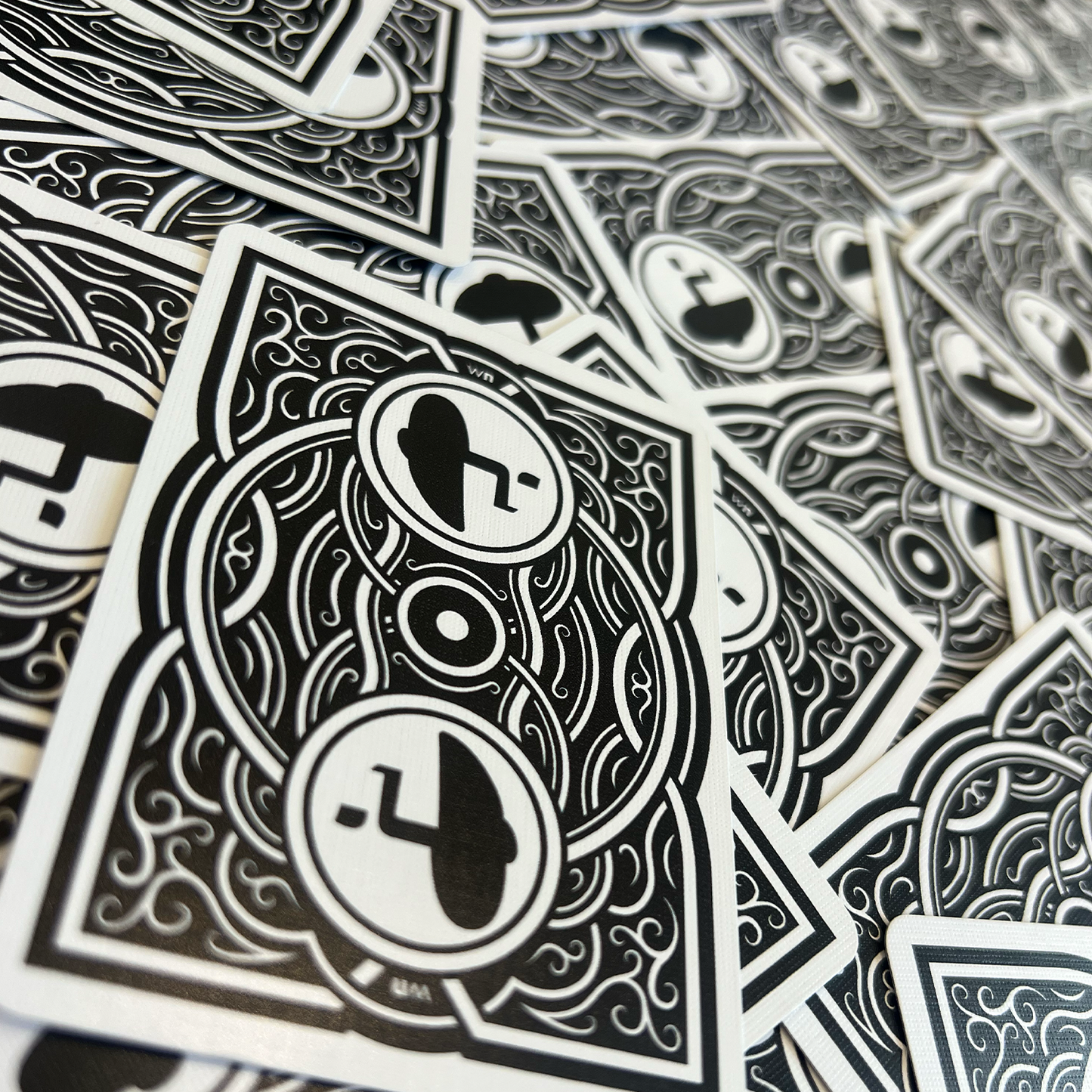 White Noise Playing Cards