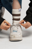 Quiet Chaos Striped Socks