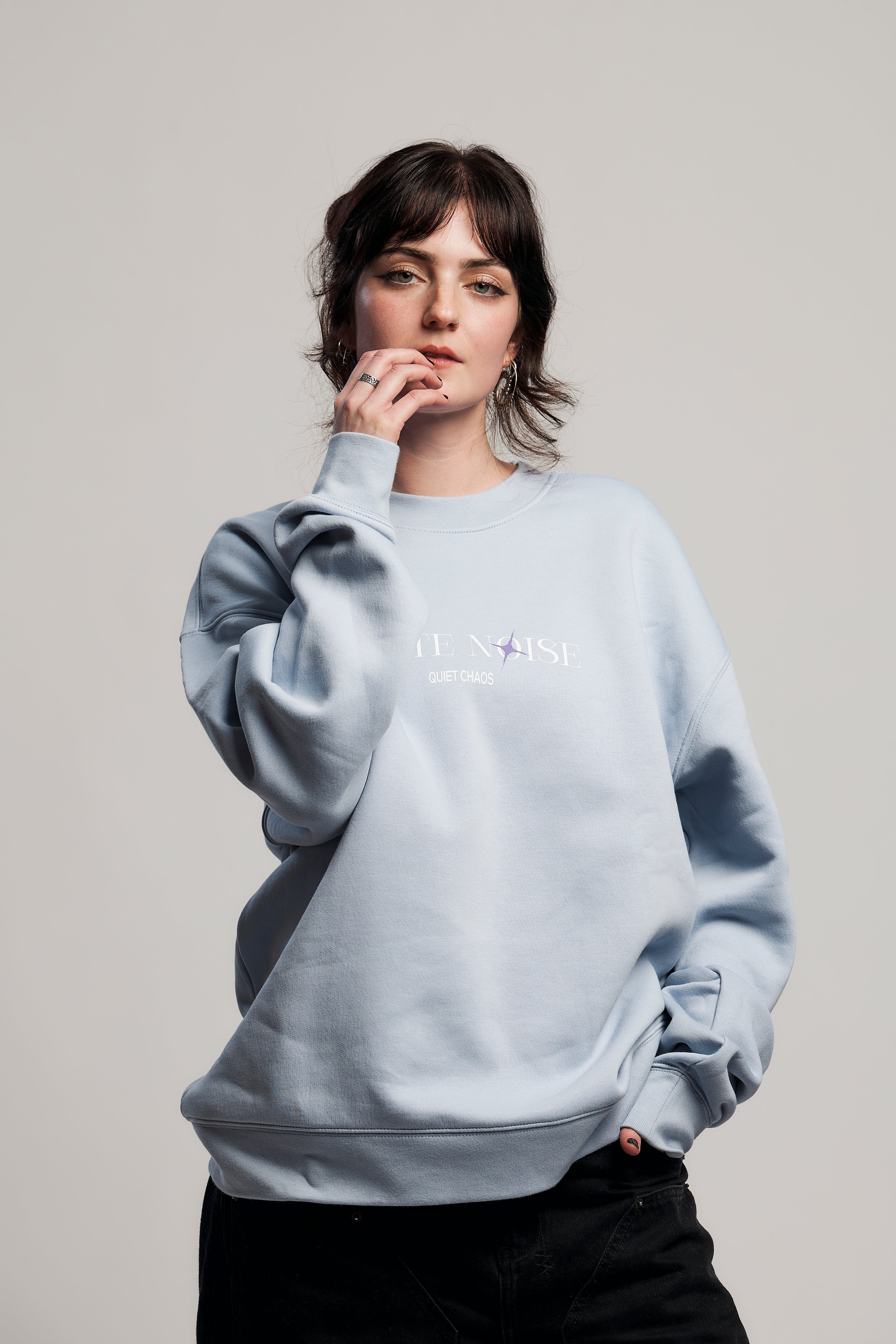 Stacked TV Crewneck