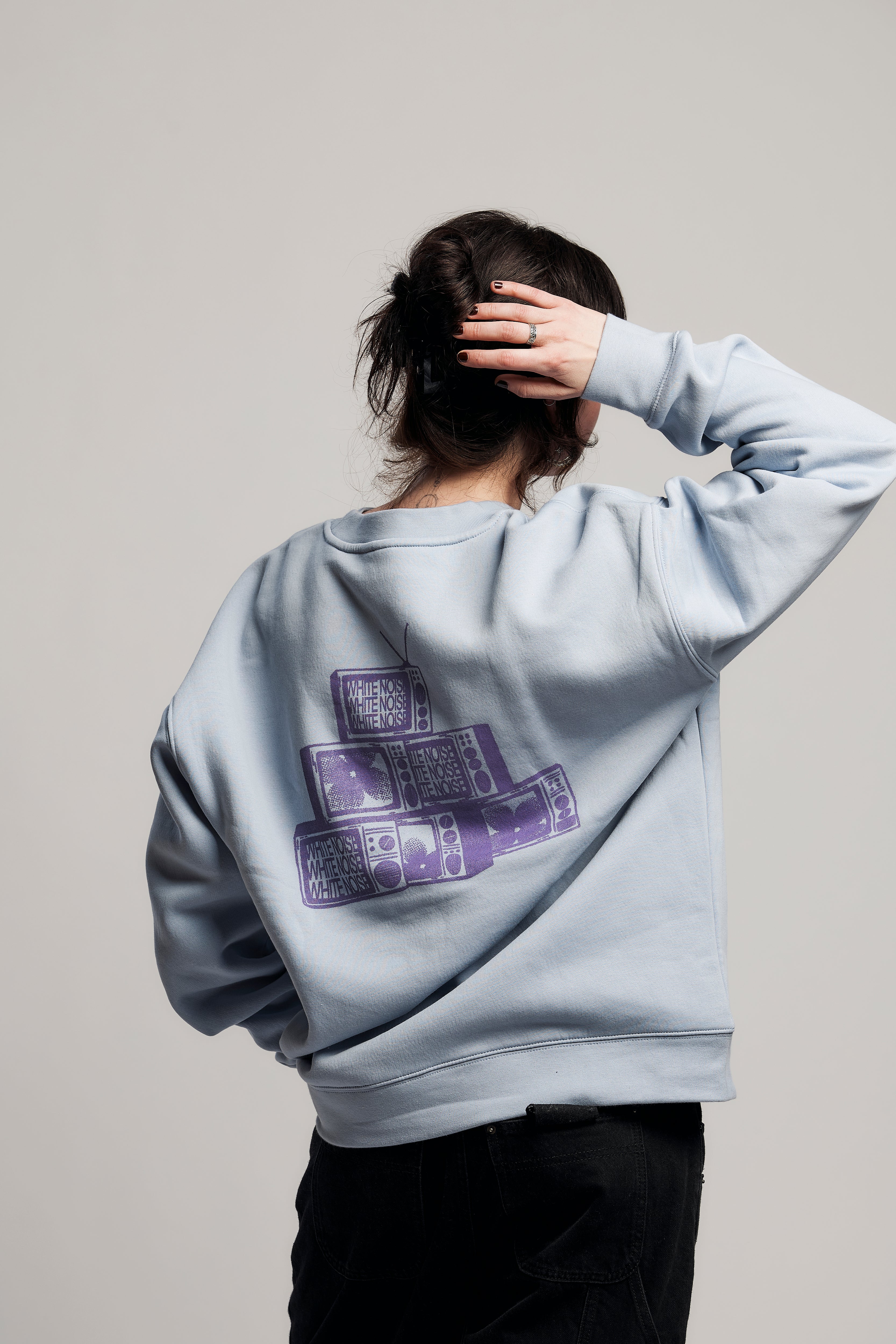 Stacked TV Crewneck