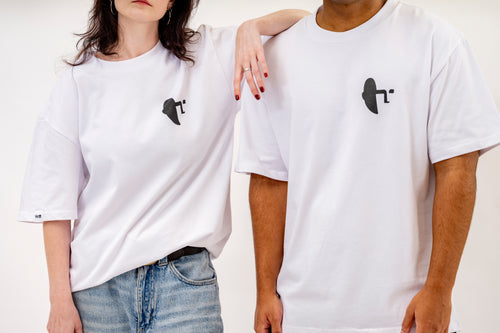 Head Logo White Tee