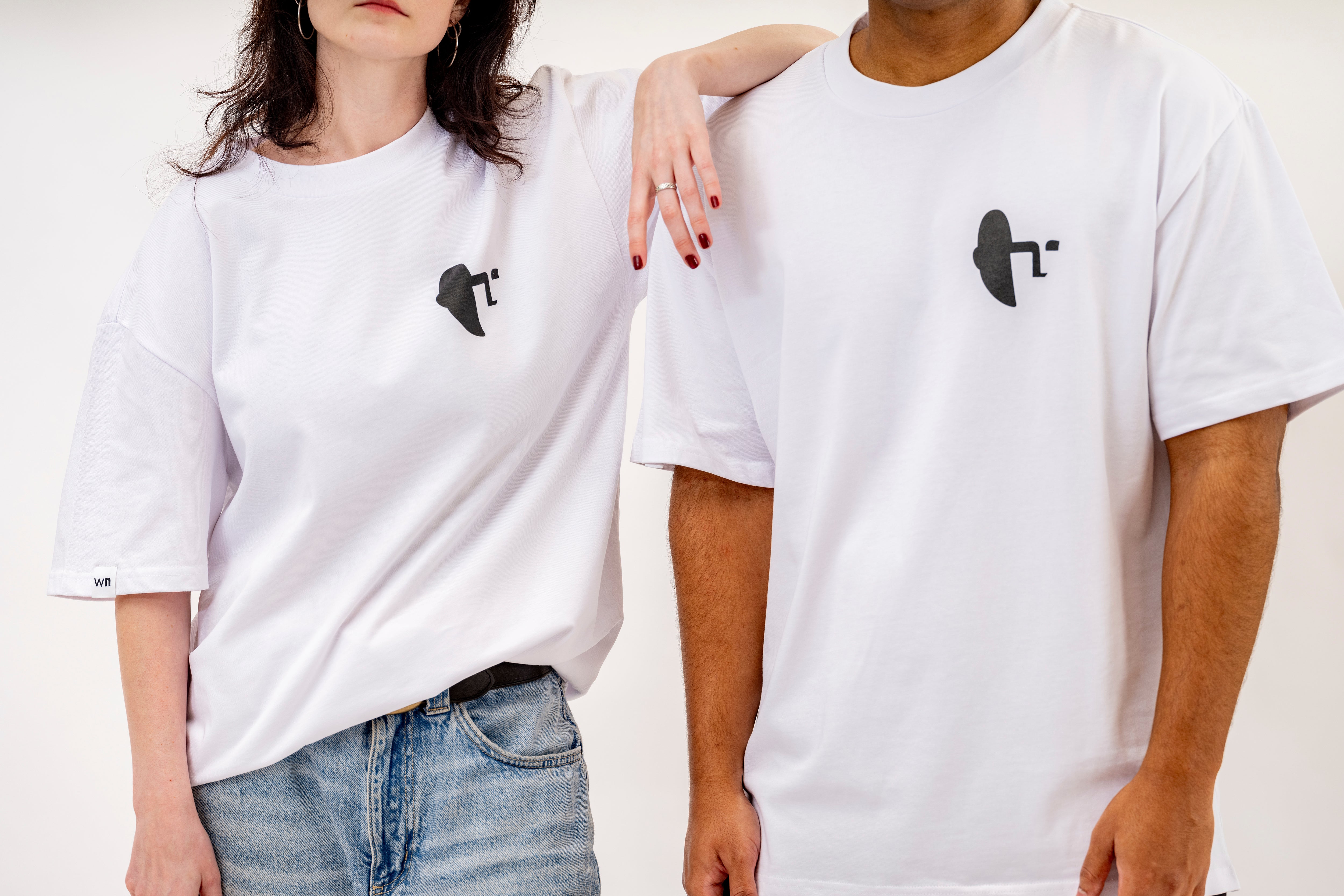 Head Logo White Tee