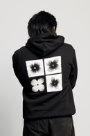 Flower Print Hoodie