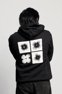 Flower Print Hoodie